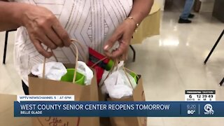 West County Senior Center reopening in Belle Glade