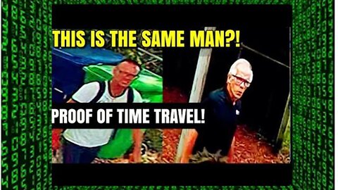 A TIME TRAVELER SHED VIDEO CAN'T BE EXPLAINED - YET