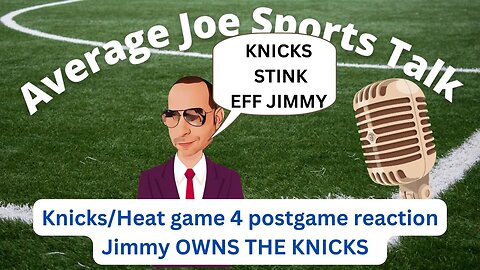 Jimmy Butler owns the Knicks. Heat/Knicks game 4 reaction
