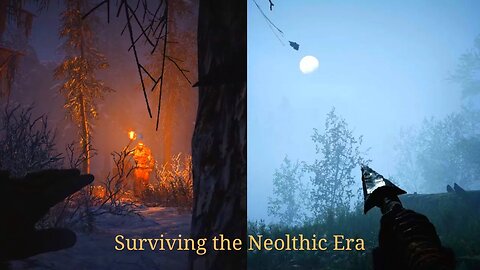 Finding a Way Back Home | Surviving Neolithic Age, Ambience, Wild Life, Stone Age, Barbarians