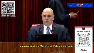 “As eleições acabaram, e o vencedor será diplomado”, diz Alexandre de Moraes