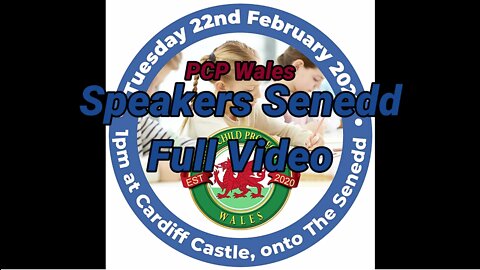 PCP Wales Talk Senedd Full Video