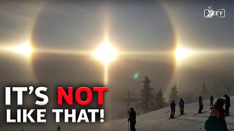 FIND SHELTER IF THE SUN HAS A RING AROUND IT | ICE HALOS