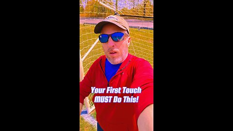 Youth Soccer Tips | You MUST Do This With Your First Touch