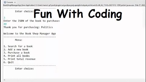 Fun With Coding