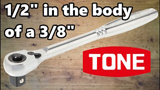 Tone RH4CH Compact 1/2" Ratchet Unboxing Review #tools