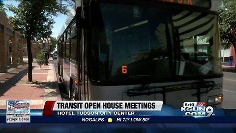 Voice your opinions on public transit in Pima County