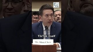 Did China inadvertently ruin TikTok CEO's testimony at U.S. Congress🇺🇸? #shorts