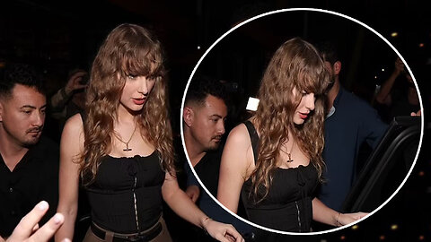 Taylor Swift dazzles bystanders, As she leaves for dinner at Pellegrino 2000 in Sydney's Surry Hills