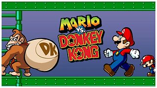 Mario vs. Donkey Kong - All Bosses (No Damage) + Ending // Game Boy Advance