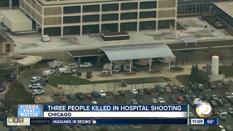 Three killed in Chicago hospital shooting