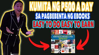 Kumita ng P500 a Day sa Pagbebenta ng EBOOK | SECRET REVEAL 2024