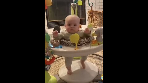 Cute baby dancing video