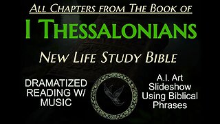 1 THESSALONIANS - Dramatized BIBLE Audiobook - NLT Translation - Full Reading with Ambient Music