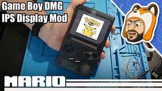 Upgrading a Game Boy DMG for the First Time! - IPS Display Mod & Full Reshell Kit