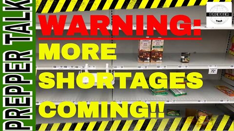 Panic Buying & More Food Shortages #foodshortages #shtf #preppertalk