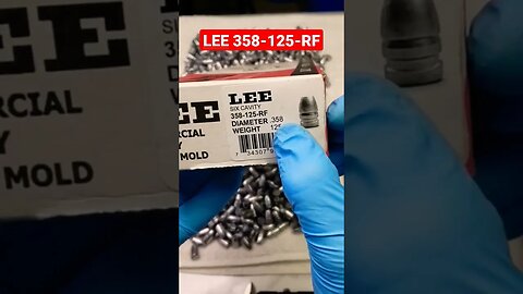 Possibly My Favorite Mold For Casting Pistol Bullets - Lee 358-125-RF