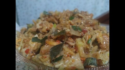 We made delicious Food "Koththu " (koththu recipe)