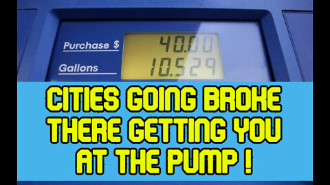 10$ A gallon GAS ! Cities going Broke ! There Gonna Blame OIL gas ⛽️ They Are coming for you ⛽️