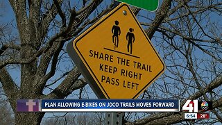Plan allowing e-bikes on JoCo trails moves forward