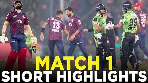 HBL PSL 9| Match 01 | Short Highlights | Lahore Qalandars vs Islamabad United