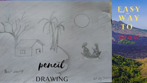 pencil drawing ,Easy way to draw simple pictures for beginners#JEETRAJ #SUJAN OFFICIAL