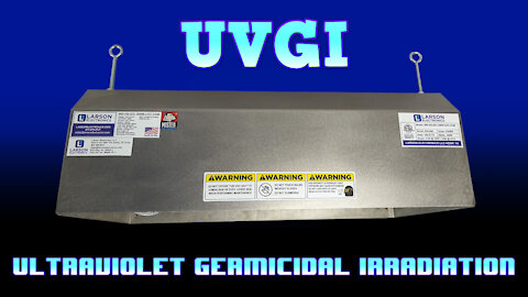 UVGI Ultraviolet Germicidal Irradiation Fixture - UVC Induction High Bay 120-277V - Chain Hang
