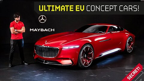 The Ultimate EV Concept Cars - Maybach Vision 6 Coupé + Cab!!