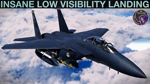 F-15E Strike Eagle: TACAN & ILS IFR Navigation Approach Tutorial | DCS