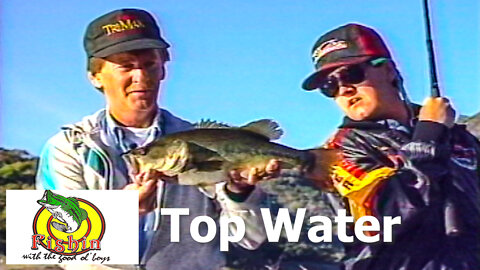 Best Top Water Bite Ever! Lake Comedero Mexico