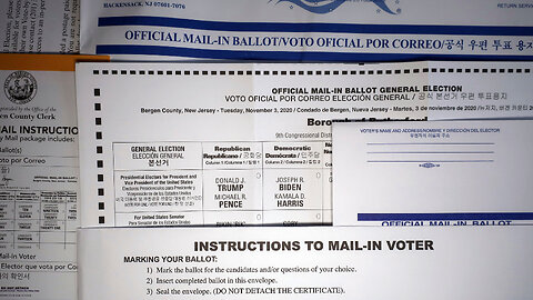 Blank Ballots Equal Bad Actors in Elections!