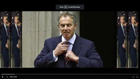 Former British PM Bro. Tony Blair arrives at Iraq War inquiry