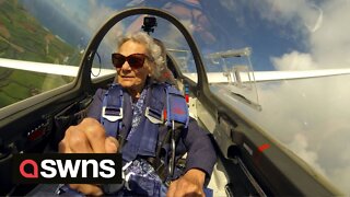 An Aircraft plotter from World War Two takes to the skies in a glider aged 99