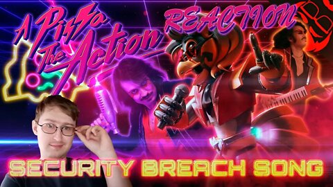 A PIZZA THE ACTION | Five Nights at Freddy's: Security Breach Song! | The Stupendium | Реакция