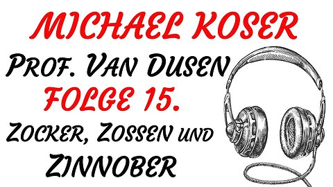 KRIMI Hörspiel - PROFESSOR VAN DUSEN - Folge 15 - ZOCKER, ZOSSEN UND ZINNOBER (1980) - TEASER