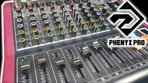 Pro Sound on a Budget! Phenyx Pro PTX-30, 8 Channel Mixing Board