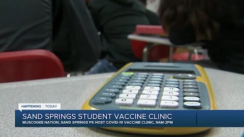 SAND SPRINGS STUDENT VACCINE CLINIC