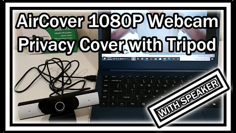 AirCover C500 1080P USB FHD Webcam 3 in 1 with Microphone, Speaker & Privacy Cover FULL REVIEW