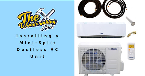 Mini-Split Ductless AC unit installation