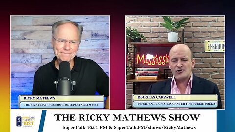 A real conversation about Public Policy in MS with Douglas Carswell on The Ricky Mathews Show.