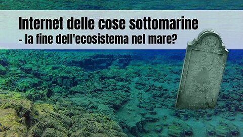 Internet delle cose sottomarine – la fine dell'ecosistema nel mare?