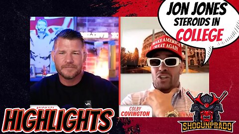 REACTION TO MICHAEL BISPING AND COLBY COVINGTON "JON JONE WAS ON PED'S IN COLLEGE"