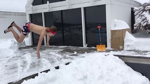 Epic Fail Battle: Diving Into Pools vs. Diving Into Snow