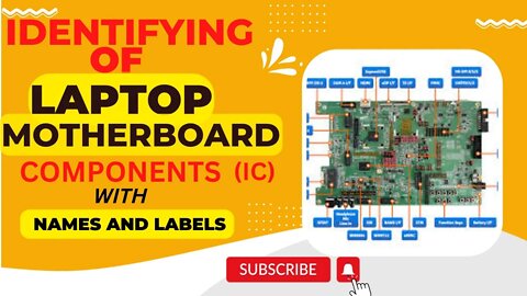 IDENTIFY LAPTOP MOTHERBOARD COMPONENTS CODE OR LABELS