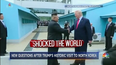 Trump Makes History As First Sitting U.S. President To Step Into North Korea