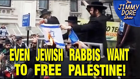 Rabbis Burn Israeli Flag!