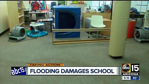 Water leak damages Tempe non-profit special needs school