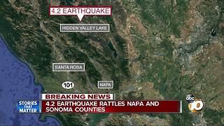 4.2 Earthquake in Northern California