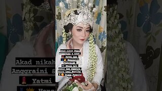 PENGANTIN PAKAIAN SUNDA JAWA BARAT - INDONESIA #shortvideo #short #shorts