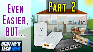 No more WiFi, Part 2: Home network using coax or powerlines